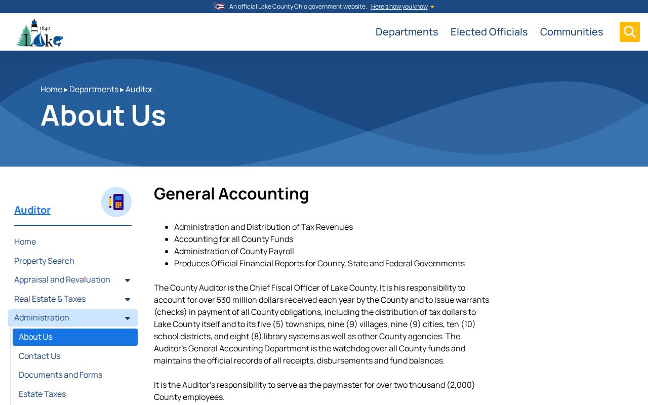 Mentor street directory Lake County Auditor property records page