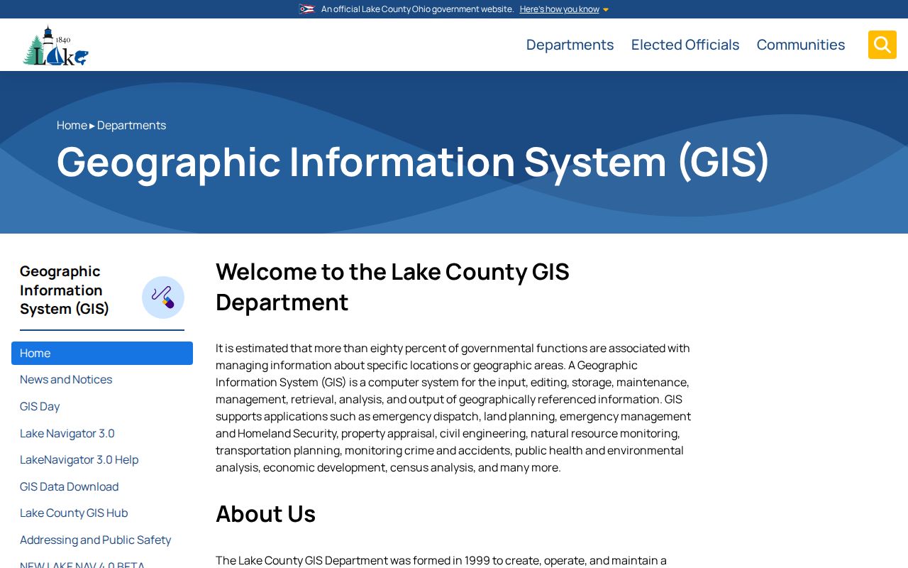 Mentor neighbors reference for Lake County GIS parcel map context
